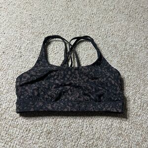 lululemon athletica Black and Brown Sports Bra